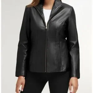 Cole Haan | Jackets & Coats | Cole Haan Womens Wing Collar